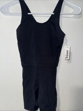 Amazon Essentials Black Kids One-Piece Active Romper